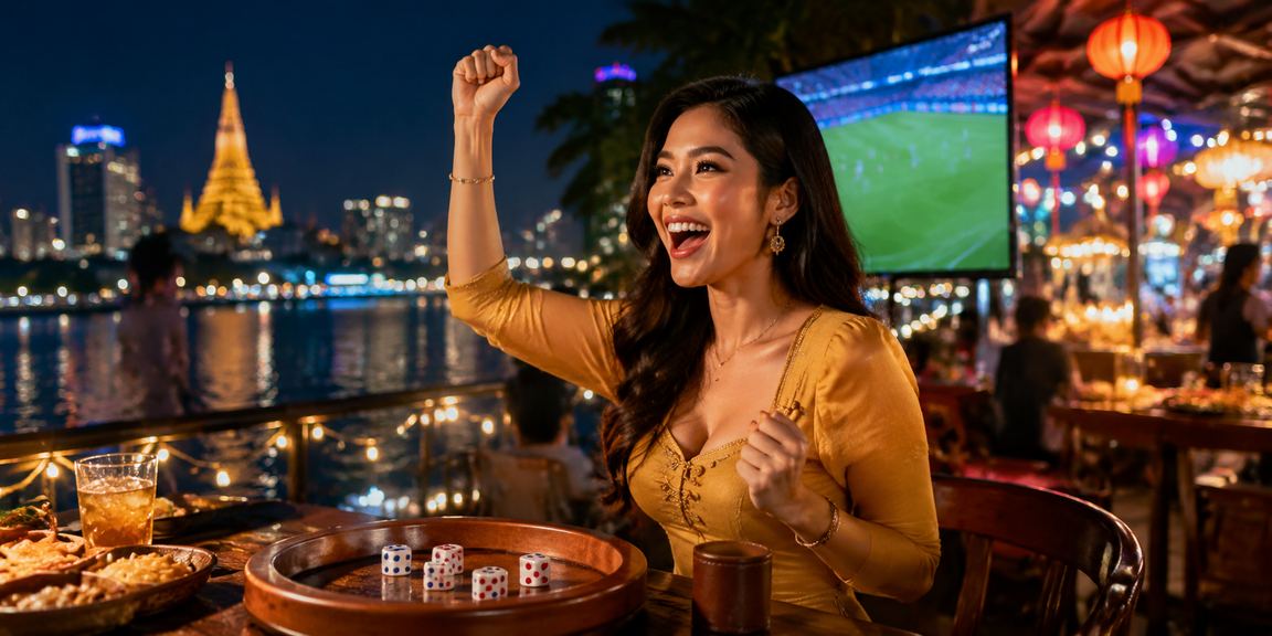 h505 yangon river dice game night market